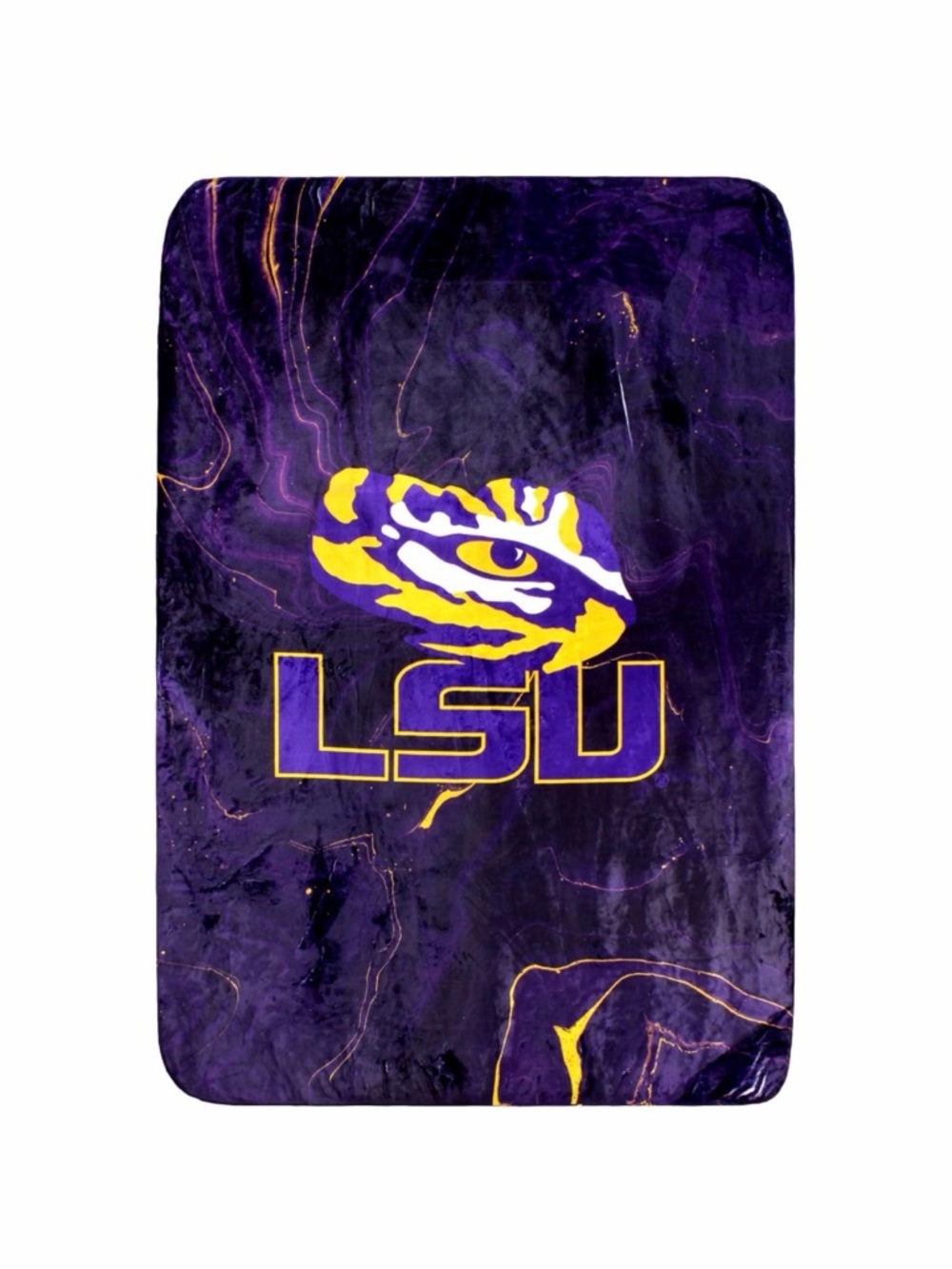 Comfy LSU Tigers🐯Color Swept Soft Baby👶🏻Throw Blanket 30"x40”
